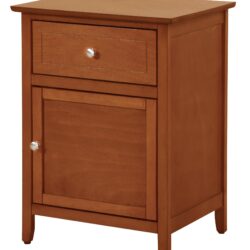 Izzy - Nightstand For Modern Spaces - Oak