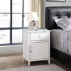 Izzy - Nightstand For Modern Spaces - White - Image 4