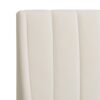 Aspen - King Vertical Tufted Headboard Platform Bed Set - French Beige - Image 9