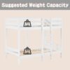 Esin - Twin Twin Bunk Bed - White - Image 5