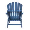 Oversize Outdoor Folding Adirondack Chair, Patio Chair For Garden Backyard Porch Pool Deck Firepit - Blue - Image 13