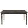 Claudia II - Weathered Dining Table - Gray - Image 2