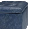 Cosmopolitan - Storage Ottoman - Denim Blue - Image 5