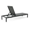 Outdoor Chaise Lounge Chair (Set of 2), Aluminum Adjustable Outside Chair For Pool Patio Beach Yard, All Weather Use UV Resistant 400Lbs Weight Capacity - Black - Image 10