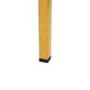 Modern Upholstered Dining Chair (Set of 4) With Gold Plated Metal Legs - Black - Image 7