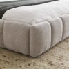 Modern Queen Size Upholstered Bed Frame With Headboard Thick - Beige - Image 7