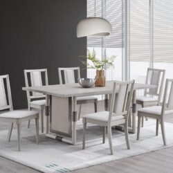 Marta - 7 Pieces Dining Room Set - Natural