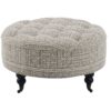 Upendo - Pattern Ottoman With Casters - Multi - Image 2