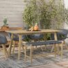 Dahlia - Outdoor Indoor Bench - Gray - Image 9
