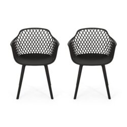 Poppy - Chair (Set of 2) - Black
