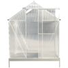 Polycarbonate Greenhouse, Heavy Duty Outdoor Aluminum Walk-In Green House Kit With Rain Gutter, Vent And Door For Backyard Garden - Aluminium - Image 4