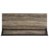 Garima - Legs Writing Desk - Rustic Oak / Black - Image 7
