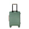28" Luggage Lightweight Suitcase Tsa Lock USB Port Luggage Wheel Lock Artificial Leather Top Handle Spinner Wheels - Green - Image 8