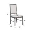 Leventis - Weathered Side Chair - Cream / Gray - Image 6