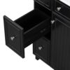 Bathroom Vanity Cabinet With Sink - Black - Image 22
