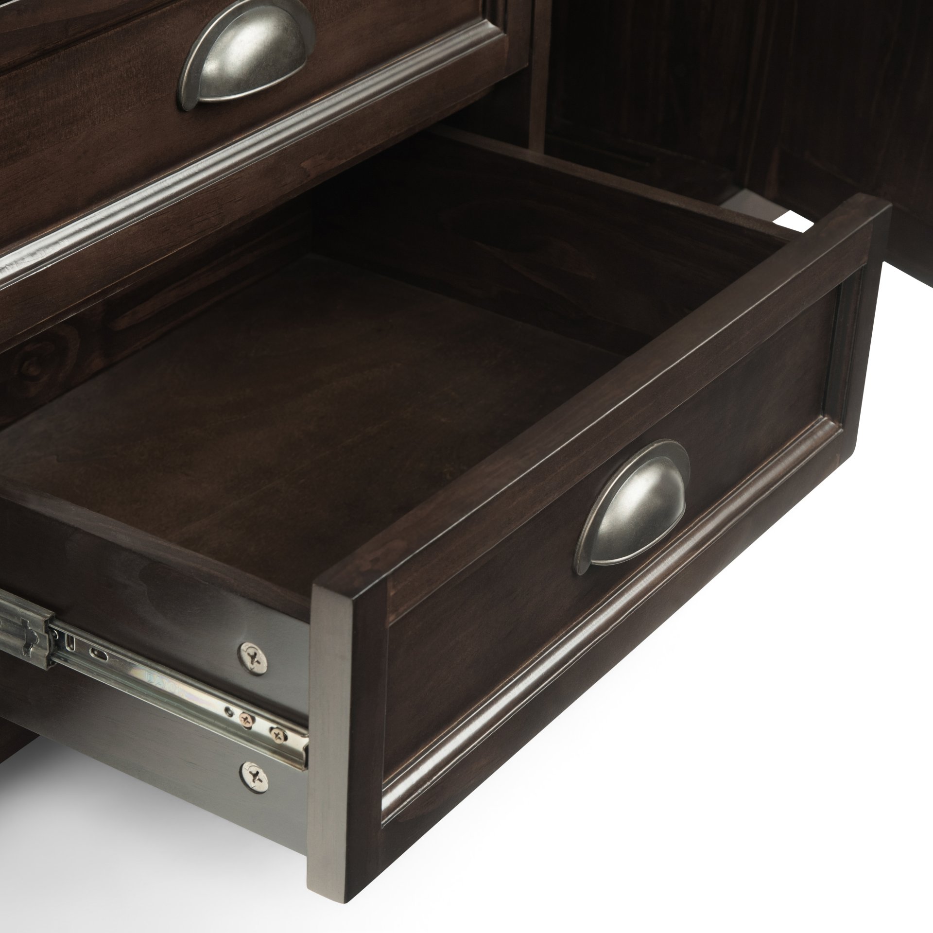 Burlington - TV Media Stand - Mahogany Brown - Image 2