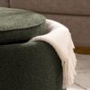 Multi Functional Combination Set Table Ottoman With Drum Stool And Storage Space Dark - Dark Green - Image 10