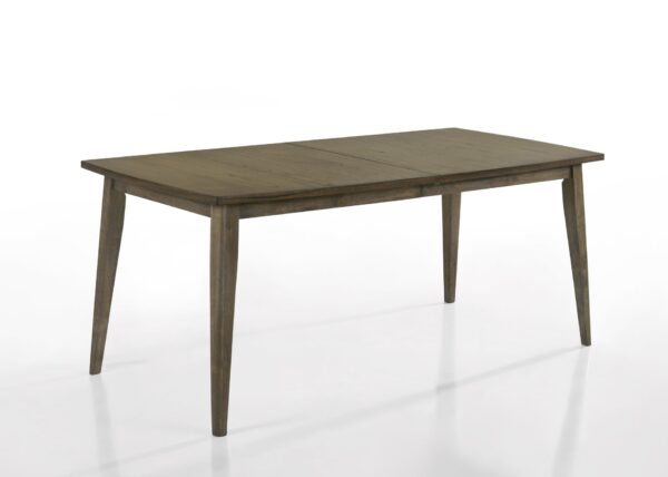 Bistro - Wide Vintage Contemporary Rectangle Dining Table - Walnut