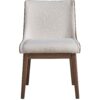 Ginny - Boucle Velvet Side Chair (Set of 2) - Walnut - Image 2