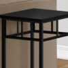 Accent Table, Square, Contemporary & Modern - Black - Image 3