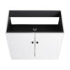 Freestanding Modern Bathroom Vanity With Soft Close Cabinet Doors - White - Image 8