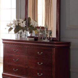 Louis Philippe - Mirror - Cherry