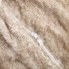 Vida - Modern 5 Foot Rounded Bean Bag - Snow White / Beige - Image 4