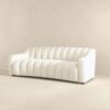 Marcus - Luxury Tight Back Boucle Couch - Cream / Creamy White / Ivory - Image 7