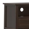 Warm Shaker - Low TV Media Stand - Brown - Image 9