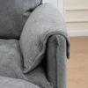 Convertible Combination Sofa, Sofa U Shaped, Sofa With Footstools With Storage - Gray Sofa For Living Room, Living Room 2 Seater Combination Sofa Gray - Gray - Image 5