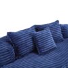 Bean Bag Sofa Lazy Sofa Durable Comfort Lounger High Back Chair For Adults And Kids, Indoor & Outdoor - Navy - Image 24