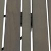 Temptation - Outdoor Foldable Side Table With Slat Design - Gray - Image 9
