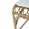 Outdoor Wicker Dining Chairs With Washable Cushion (Set of 2), Durable Rattan Chairs For Patio Color - Natural / Yellow - Image 15