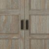 Burlington - Low Storage Cabinet - Distressed Gray - Image 4