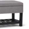 Lomond - Storage Ottoman Bench - Dove Gray - Image 5