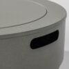 23" Propane Gas Fire Pit Bowl, 40000 Btu Round Steel Fire Pit For Outside Patio Deck Garden Backyard - Gray - Image 7