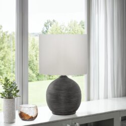 Lighting, Resin, Contemporary - Black