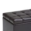 Sienna - Storage Ottoman Bench - Tanners Brown - Image 6