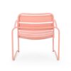Modern Conrad Chair Set With Metal Frame - Coral - Image 10