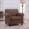 37.4" 1 Seater Sofa - Brown - Image 2