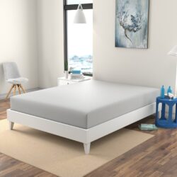 10" California King Memory Foam Mattress - White