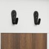 5 In 1 Entryway Bench With Coat Rack, 7 Sturdy Hooks, 2 Spacious Drawers And Adjustable Shelves, Wide Hall Tree With Metal Handles For Hallway - Brown / White - Image 20