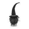 Gnome With 'Boo' Banner, For Halloween Decor - Black White - Image 6