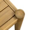 Classic Patio Dining Table, Acacia Wood - Light Teak - Image 12