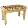 Hurricane - Foosball Table For Family Game Rooms With Light Cherry And Free Accessories - Brown - Image 15