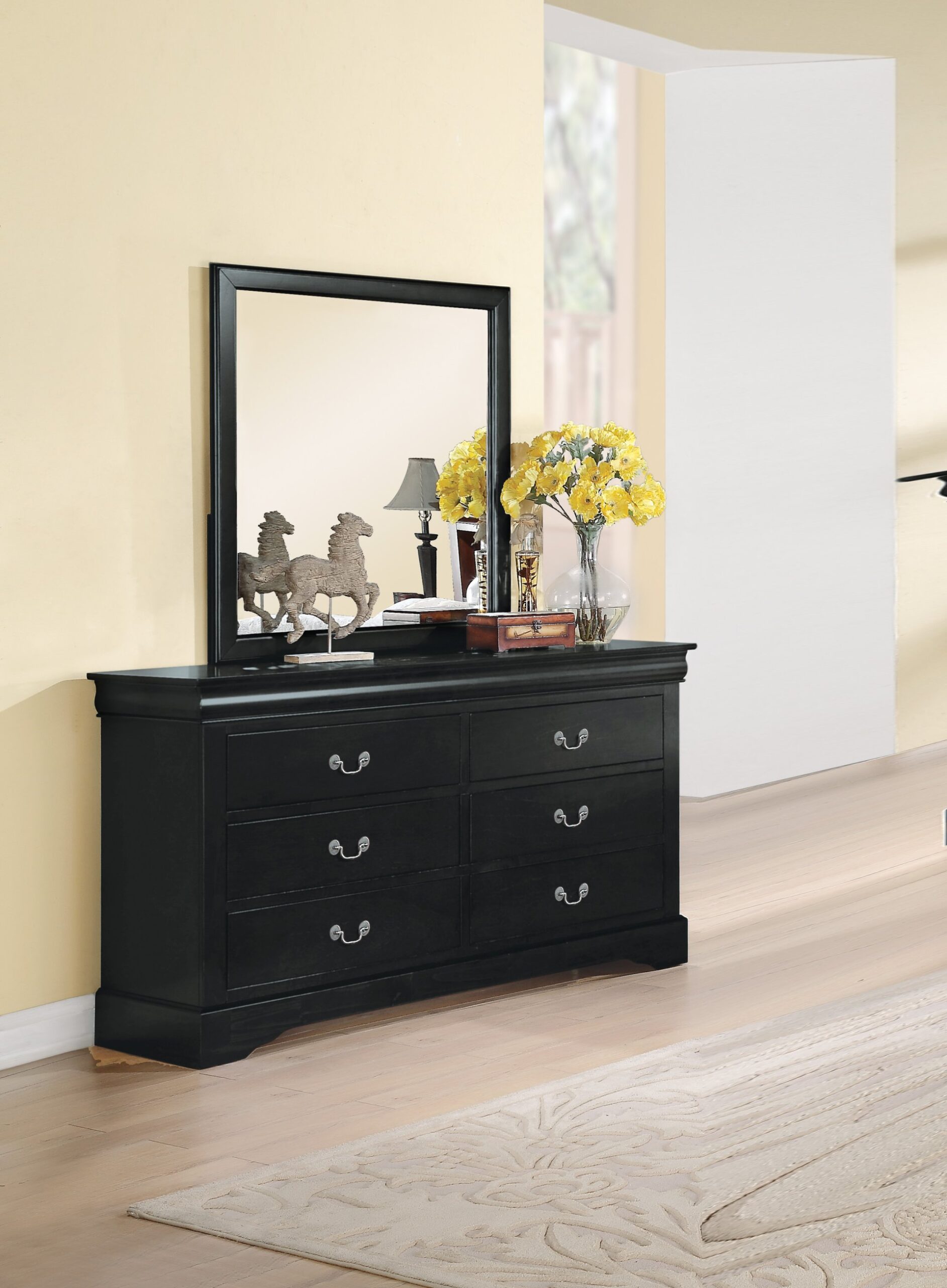 Louis Philippe III - Dresser - Black - Image 4