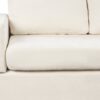 Sectional Sofa Upholstered Sofa Couch With Reversible Armrests For Living Room - Beige - Image 9