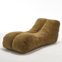 Creative Bean Bag Sofa Chair With High Quality Sponge Filling - Brown
