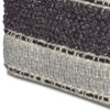 Grady - Square Pouf - Magenta / Natural - Image 6