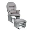 Madison - Glider And Ottoman - Gray - Image 3